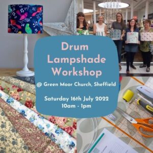 Drum Lampshade Workhop 16th July 2022